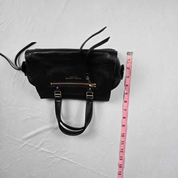 Marc Jacobs Mini Cruiser Leather Handbag Satchel Crossbody - Picture 10 of 12